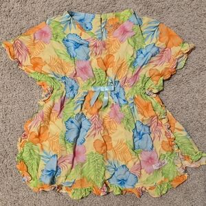 RuffleButts Coverup Dress